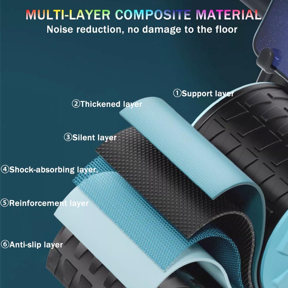 Automatic Rebound Abdominal Wheel Roller