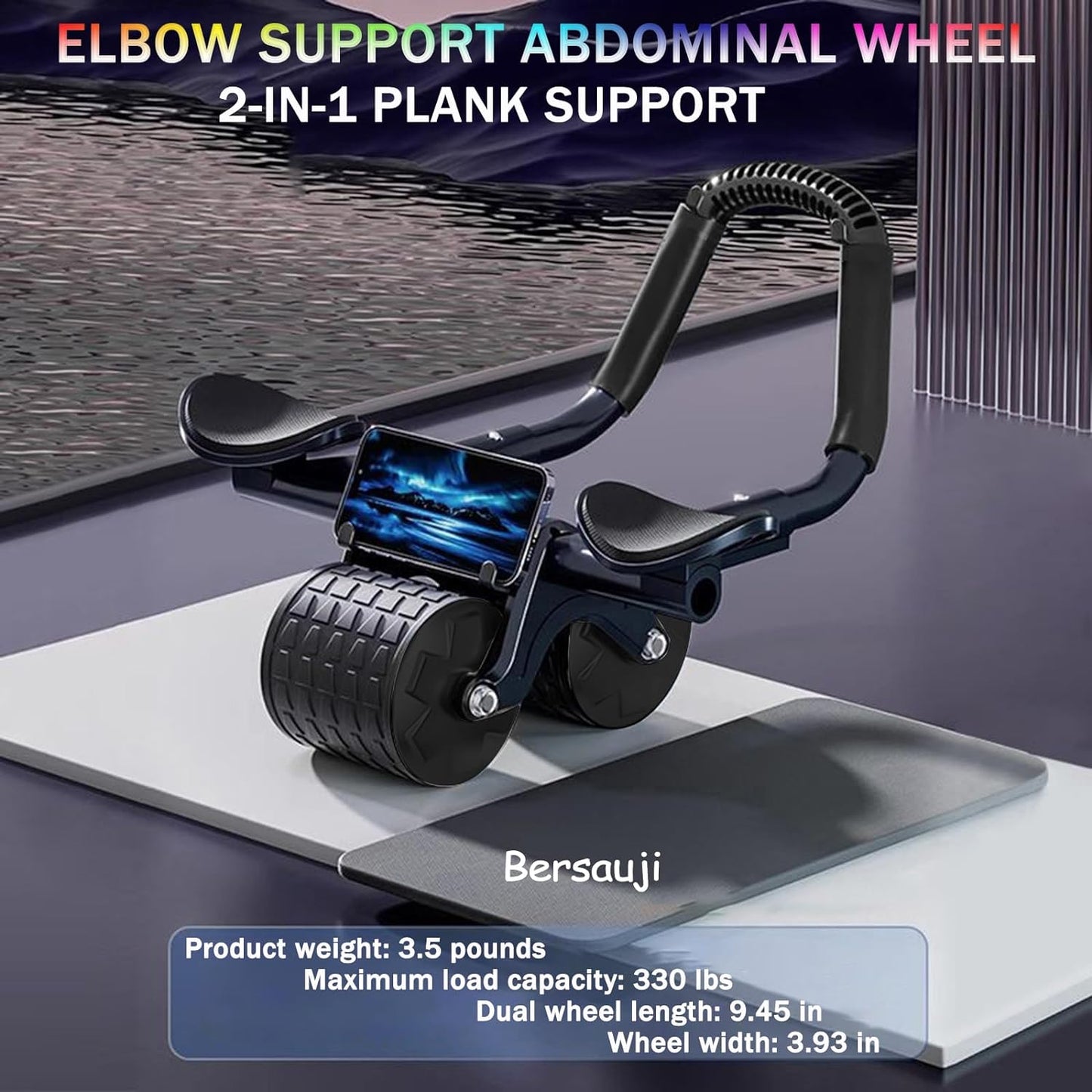 Automatic Rebound Abdominal Wheel Roller